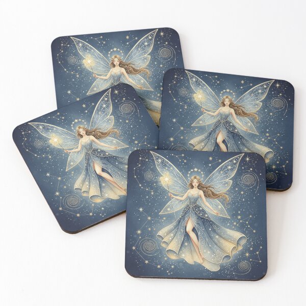 Item preview, Midnight Starlight Celestia – The Cosmic Christmas Fairy designed and sold by Oonward2021.