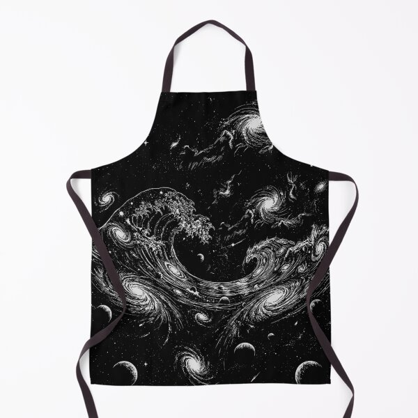 Item preview, Galactic Great Wave – Celestial Japanese Art Style designed and sold by RetroRamenArt.