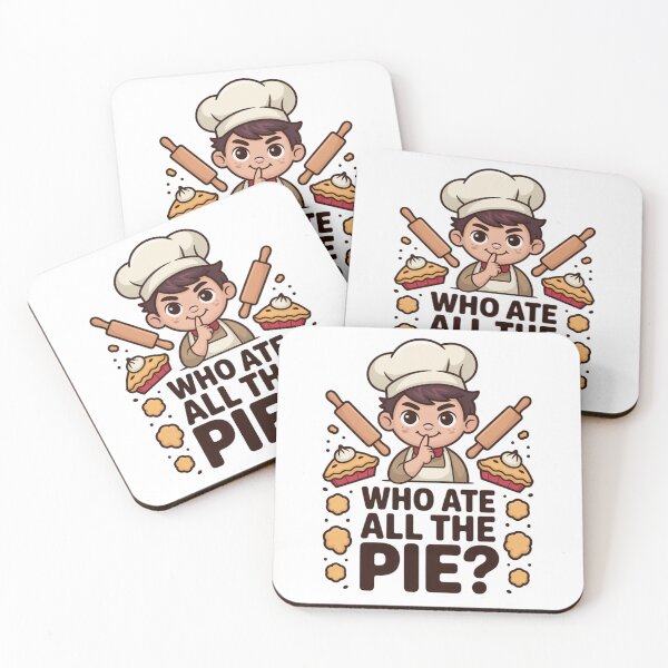 Item preview, National Pie Day Funny Chef Baking Who Ate The Pie designed and sold by chattsuede.