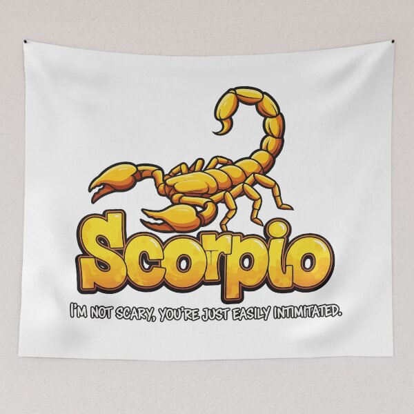 Item preview, Easily Intimidated Scorpio designed and sold by Red Arts.