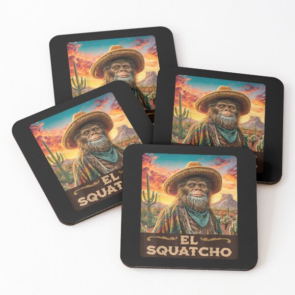 Item preview, El Squatcho Mexican Sasquatch Bigfoot designed and sold by BASKF.