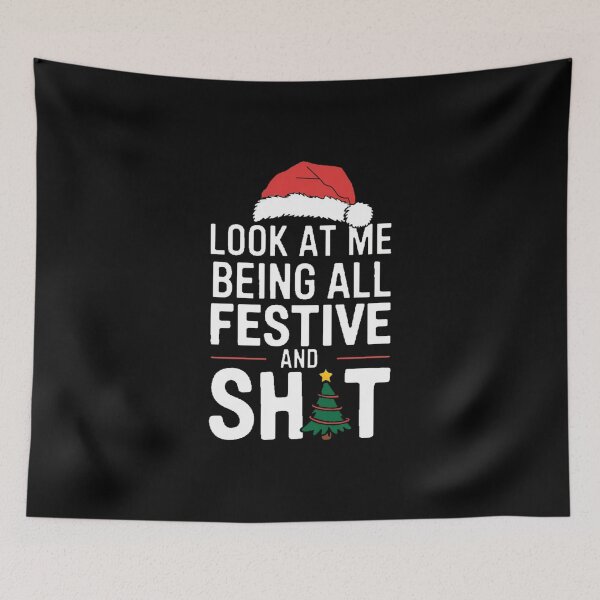 Item preview, Inappropriate Christmas festive designed and sold by CandyVenom.
