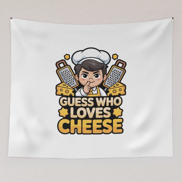 Item preview, Playful Chef National Cheese Lovers Day Cute Cartoon designed and sold by chattsuede.