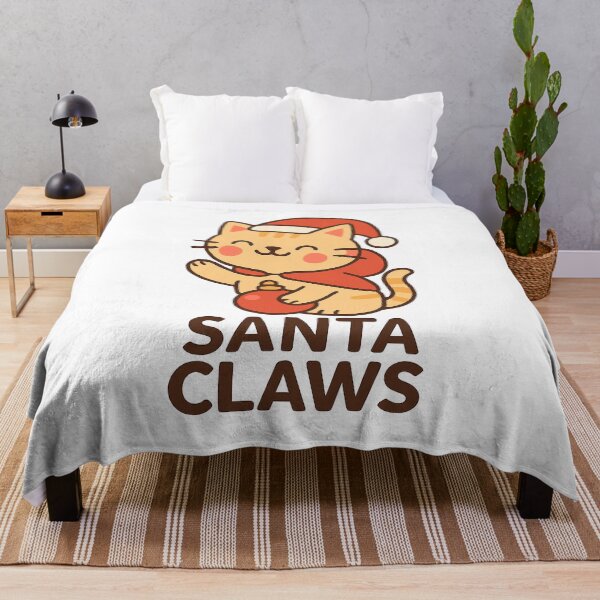 Item preview, Santa Claws – Cute Kawaii Christmas Cat Design designed and sold by StyleLap.
