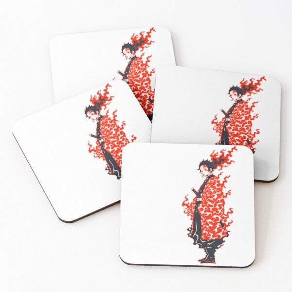 Item preview, Flame Ronin Aesthetic – Red Inferno Warrior Art designed and sold by Artistic canvas store.