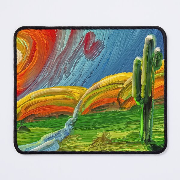 Item preview, Passionate Sunset - Digital Painting Desert Landscape designed and sold by Keltoi-art.
