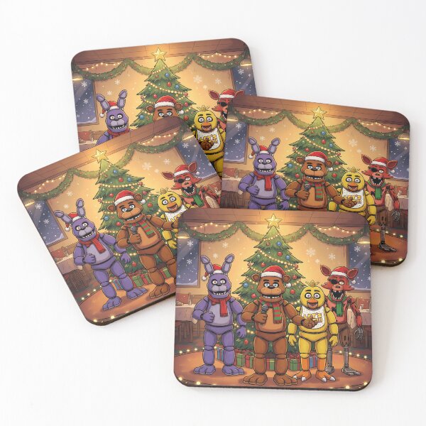 Item preview, Merry Christmas FNAF Game designed and sold by DeviantMerch.