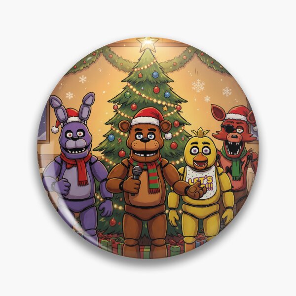 Item preview, Merry Christmas FNAF Game designed and sold by DeviantMerch.
