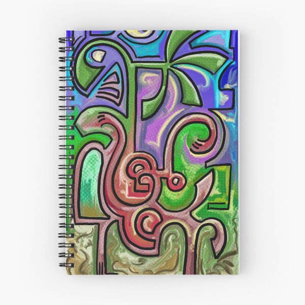 Item preview, Abstract Tribal Spirit – Geometric Design Digital Painting designed and sold by Keltoi-art.