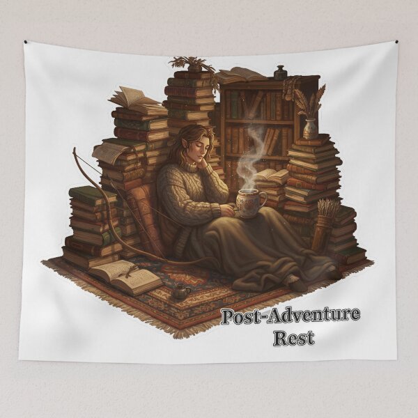 Item preview, Cozy Centaur on Holiday Break: Post-Adventure Rest designed and sold by HelixPedia.