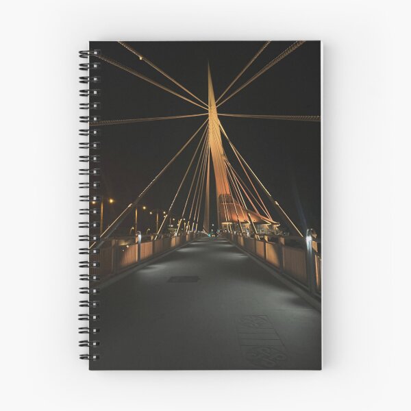 Item preview, Illuminated Bridge at Night designed and sold by alice-inspo.