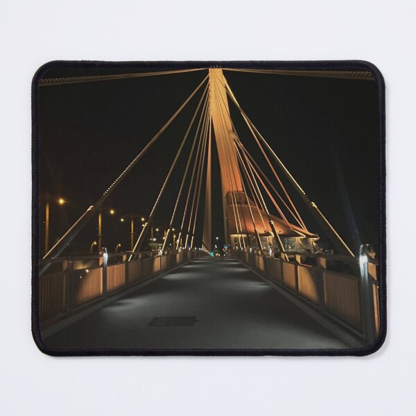 Item preview, Illuminated Bridge at Night designed and sold by alice-inspo.