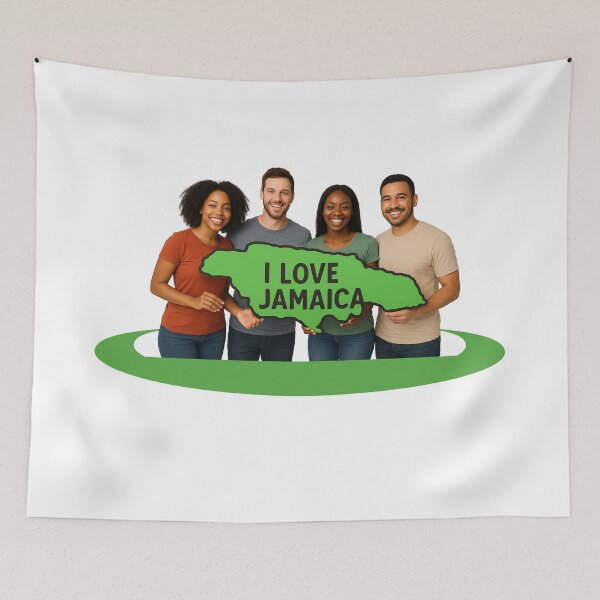 Item preview, I Love Jamaica  designed and sold by freshwear design.