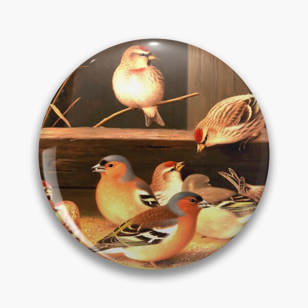 Item preview, Chaffinches and redpolls, 1868, by Ferdinand von Wright designed and sold by AngyDesigns49.