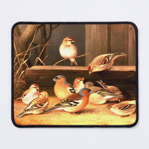 Item preview, Chaffinches and redpolls, 1868, by Ferdinand von Wright designed and sold by AngyDesigns49.