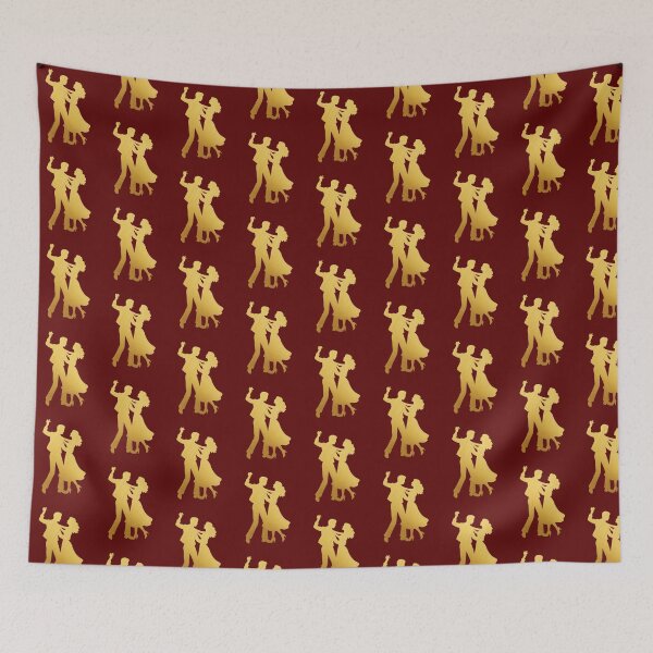 Item preview, A couple performing a ballroom dance_4_Side view designed and sold by Aariq.