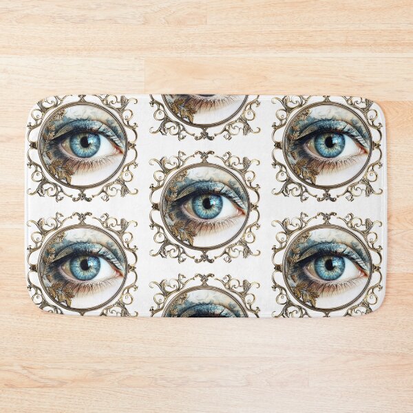 Item preview, Eye in golden frame designed and sold by Abizola.