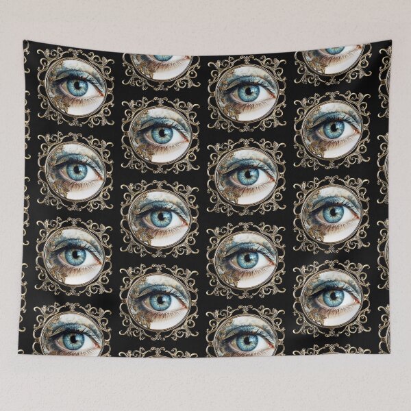 Item preview, Eye in golden frame designed and sold by Abizola.