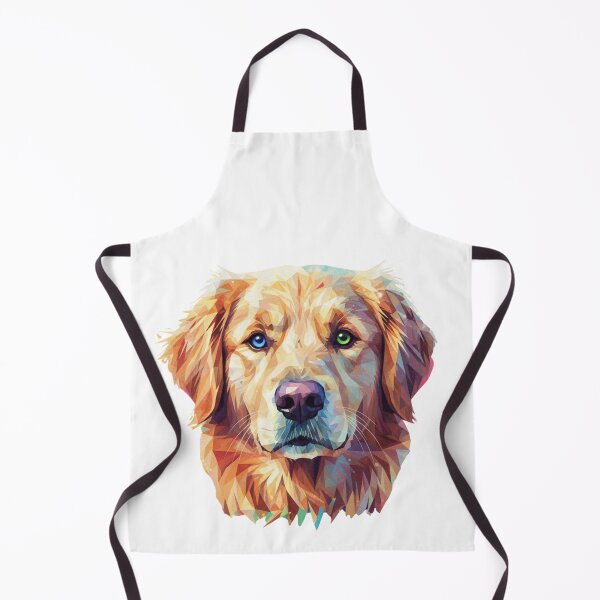 Item preview, Golden Retriever Low Poly – Belleza Dorada Geométrica designed and sold by bsbd-action.