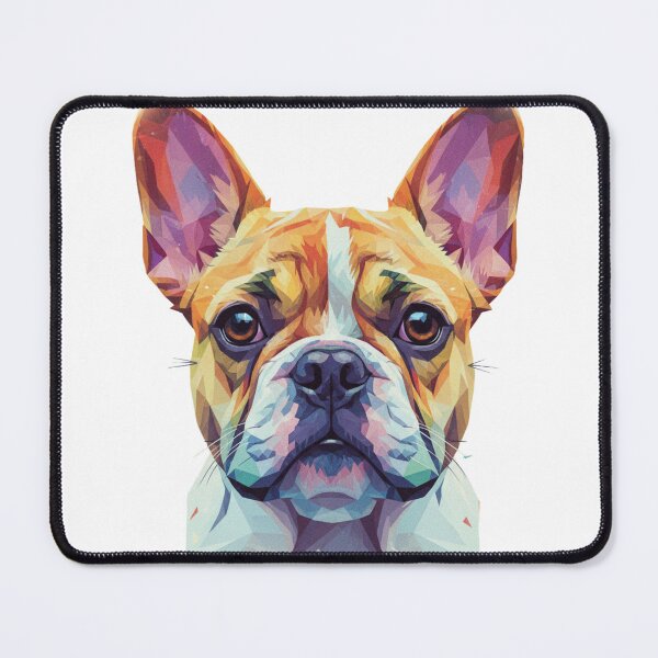 Item preview, Bulldog Francés Pop Art – Carisma en Polígonos designed and sold by bsbd-action.