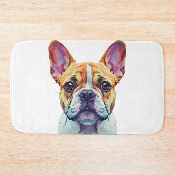 Item preview, Bulldog Francés Pop Art – Carisma en Polígonos designed and sold by bsbd-action.