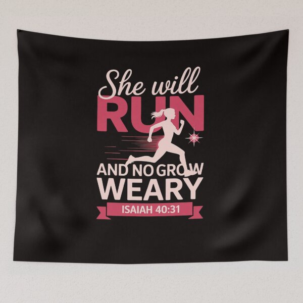 Item preview, She Will Run XC Cross Country Running Gift Men Women designed and sold by LapFemile.