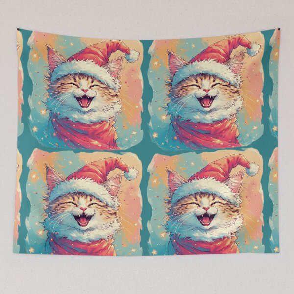 Item preview, Santa Claus cat. designed and sold by Natalia-Vlad.