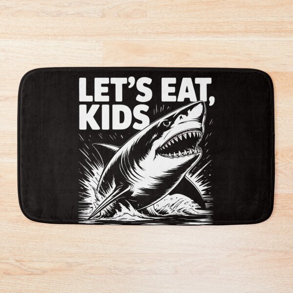 Item preview, Shark Let's Eat Kids Punctuation Matters Grammar designed and sold by LapFemile.