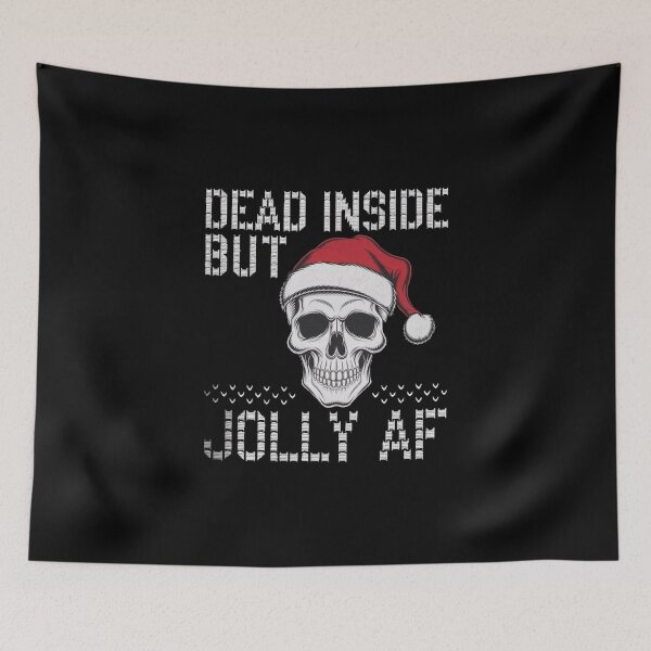 Item preview, Inappropriate Christmas skull designed and sold by CandyVenom.