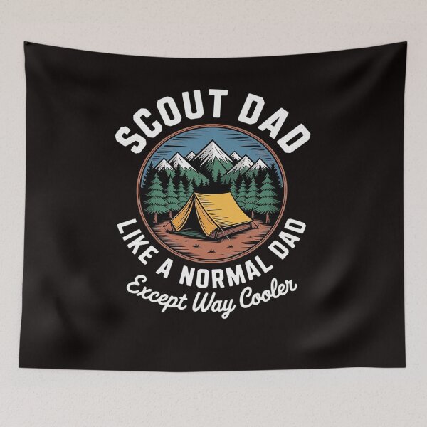 Item preview, Scout Dad - Camping Scouting Tent Scout Leader Scout designed and sold by LapFemile.