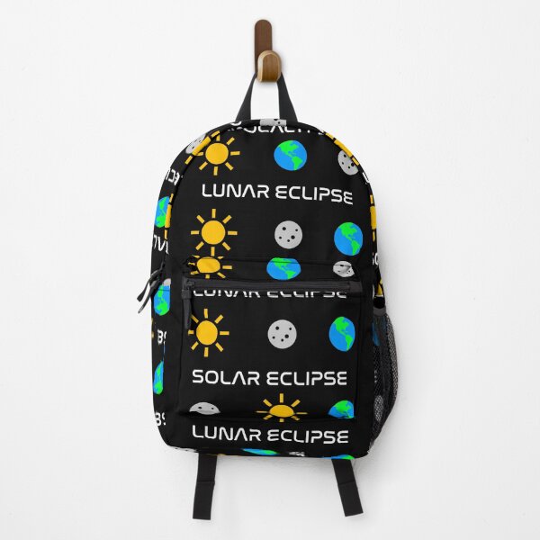 Item preview, Funny Nerdy Lunar Eclipse Solar Eclipse Apocalypse Moon Sun Earth Science Teacher White Text designed and sold by MathWare MathClips.