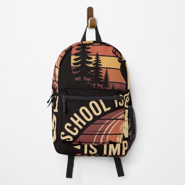 Item preview, School Is Important But Hunting Is Importanter Kids Youth designed and sold by LapFemile.