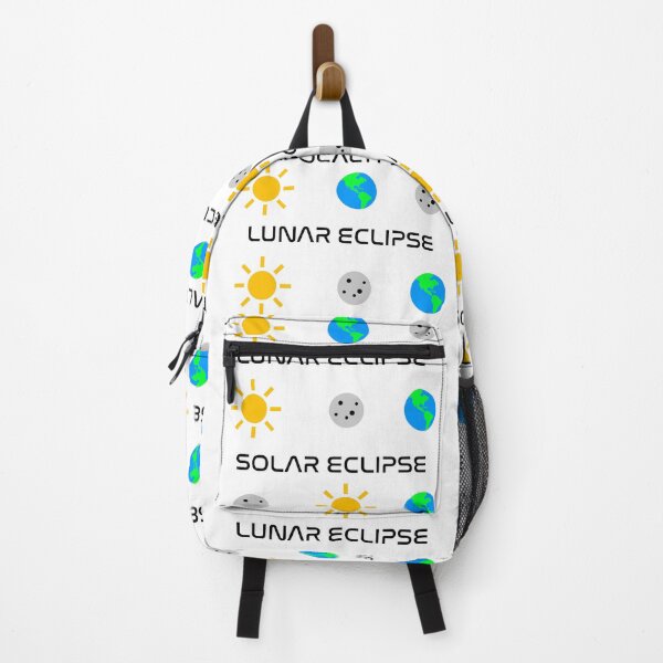 Item preview, Funny Nerdy Lunar Eclipse Solar Eclipse Apocalypse Moon Sun Earth Science Teacher Black Text designed and sold by MathWare MathClips.