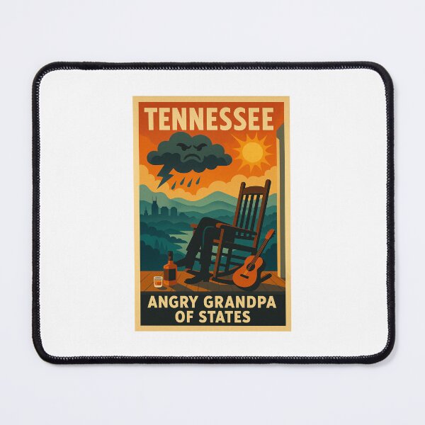 Item preview, Tennessee Travel Poster Satire designed and sold by BeaLinn.