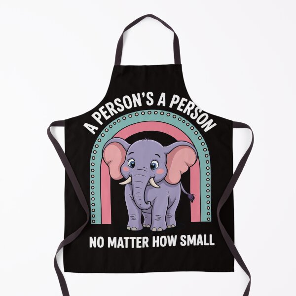 Item preview, Rainbow Elephant A Person Is A Person No Matter How Small designed and sold by LapFemile.
