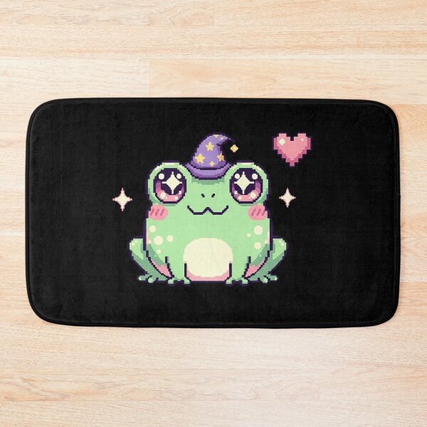 Item preview, Pixel Frog Wizard with Heart designed and sold by PixelMarrero.