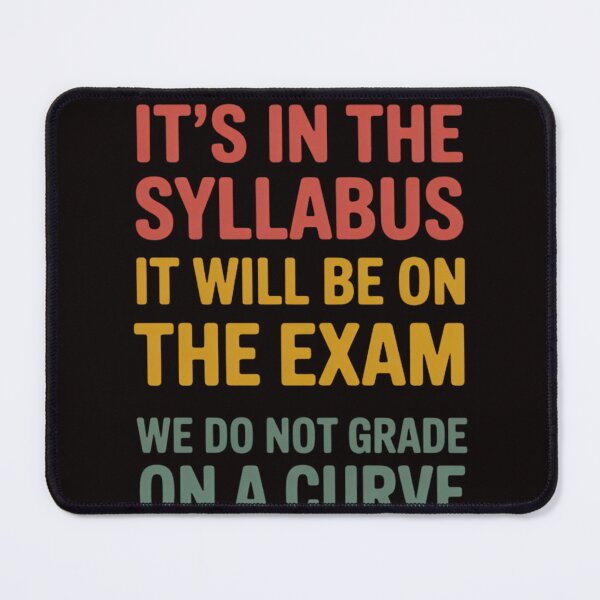 Item preview, Professor Appreciation Teacher Its In The Syllabus designed and sold by LapFemile.