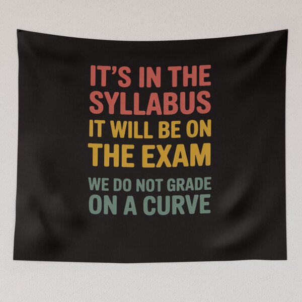 Item preview, Professor Appreciation Teacher Its In The Syllabus designed and sold by LapFemile.