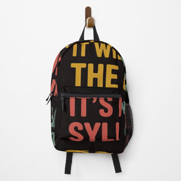 Item preview, Professor Appreciation Teacher Its In The Syllabus designed and sold by LapFemile.