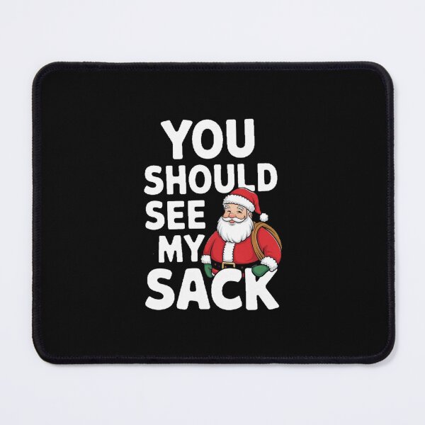 Item preview, Inappropriate Christmas Claus designed and sold by CandyVenom.