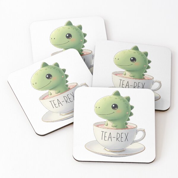 Item preview, funny laptop sticker tea rex vinyl sticker water bottle funny sticker sarcastic dino in tea cup cute stickers tea designed and sold by ezuldeen48.