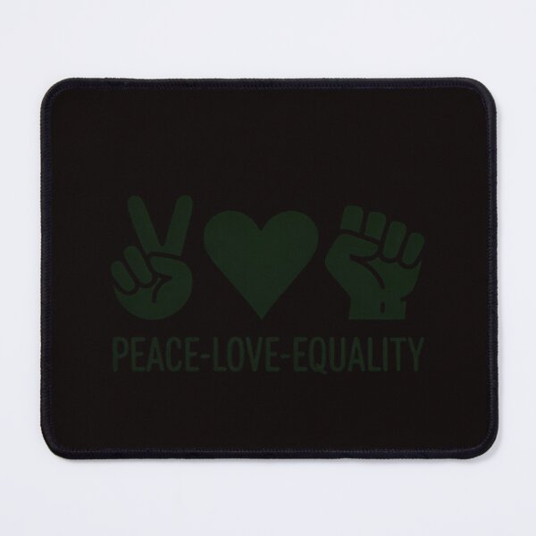 Item preview, Peace Love Equality Black Lives Matter BLM Protest designed and sold by LapFemile.