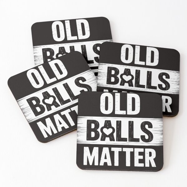 Item preview, Old Balls Matter for Men's Over the Hill Birthday designed and sold by LapFemile.