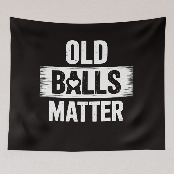 Item preview, Old Balls Matter for Men's Over the Hill Birthday designed and sold by LapFemile.