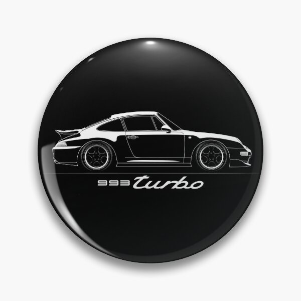 Item preview, Vintage Porsche 911 993 turbo line illustration designed and sold by blackdogshop.