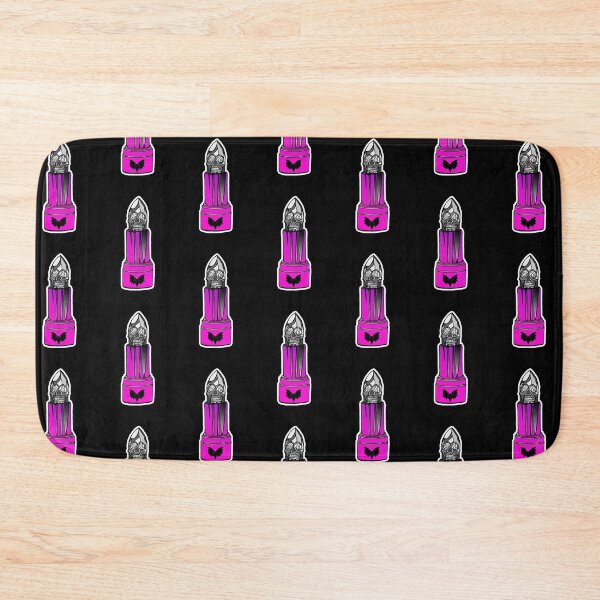 Item preview, Gray/Charcoal Skull Lipstick/Dark Pink Magenta Lipstick Casing designed and sold by Color Serenity by Alana C..