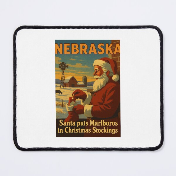 Item preview, Nebraska Travel Poster Satire designed and sold by BeaLinn.