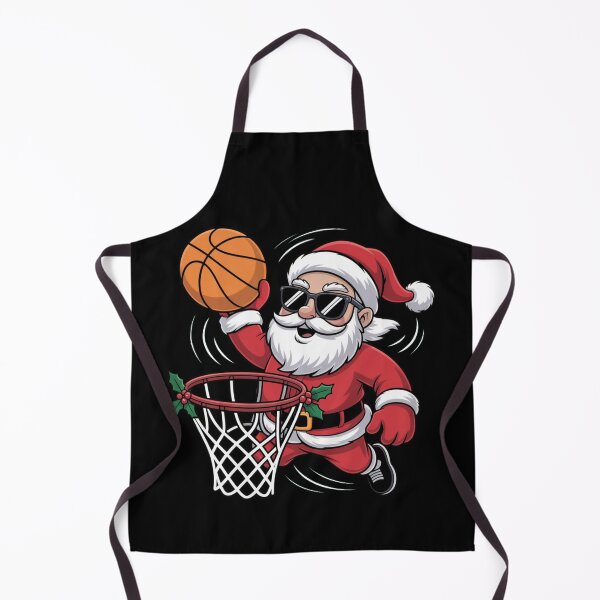 Item preview, Christmas Santa Claus Dunking A Basketball Boys Kids designed and sold by Dabbing Turtle Designs.