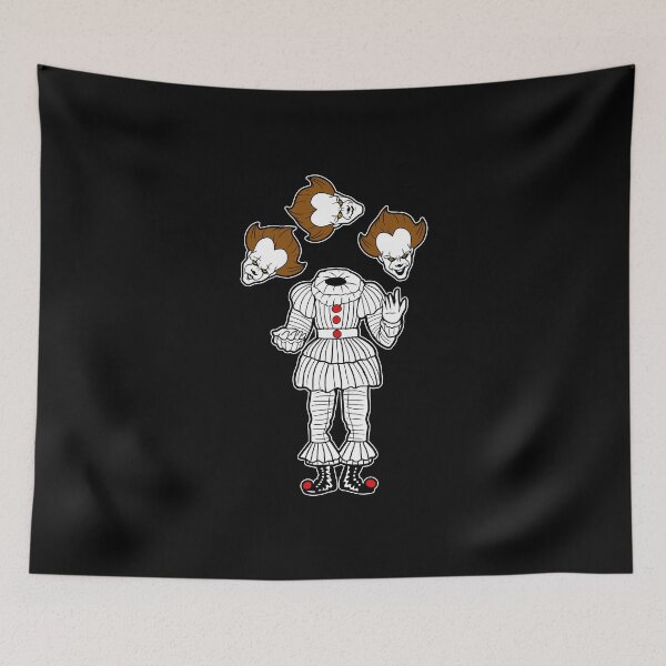 Item preview, pennywise clown horror multiple face design  designed and sold by Blck-Acid-Devil.
