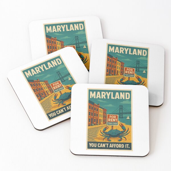 Item preview, Maryland Travel Poster Satire designed and sold by BeaLinn.